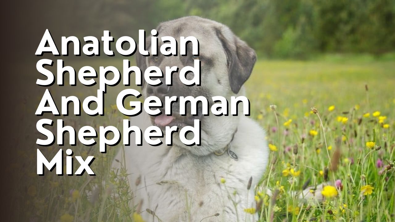 Anatolian Shepherd And German Shepherd Mix
