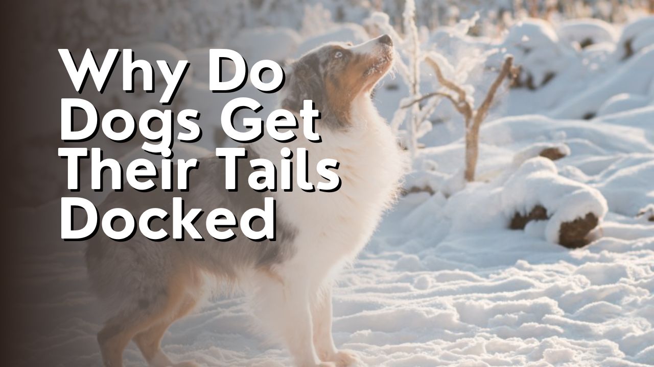 Why Do Dogs Get Their Tails Docked